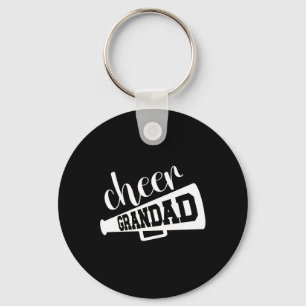 Cheer Grandad Of A Cheerleader Grandad Cheerleadin Key Ring