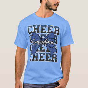 Cheer Grandma Bow Sport Cheerleader Cheerleading B T-Shirt