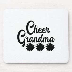 Cheer Grandma Cheerleading Grandmother Cheerleader Mouse Mat