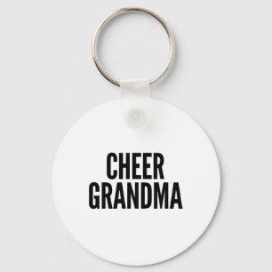 Cheer Grandma Cheerleading Matching Grandparents Key Ring