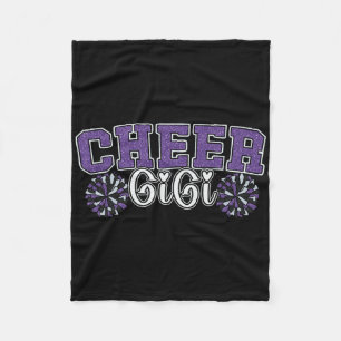 Cheer Grandma My Favourite Cheerleader Calls Me Gi Fleece Blanket