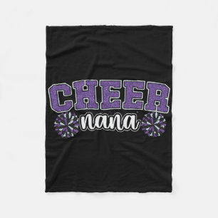 Cheer Grandma My Favourite Cheerleader Calls Me Na Fleece Blanket