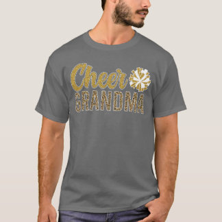 Cheer Grandma of A Cheerleader Grandmother friends T-Shirt