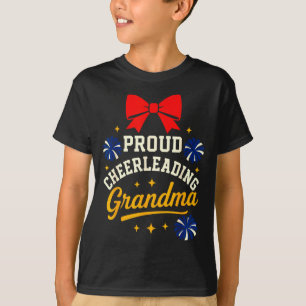 Cheer grandma proud spirit competition day loud T-Shirt