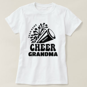 Cheer Grandma with Custom Team Name & Kid's Name T-Shirt