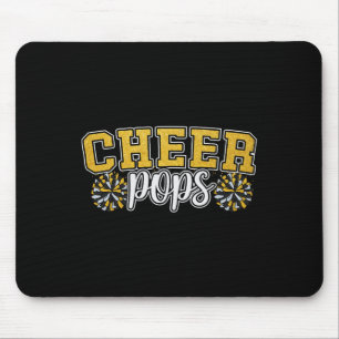 Cheer Grandpa My Favorite Cheerleader Calls Me Pop Mouse Mat