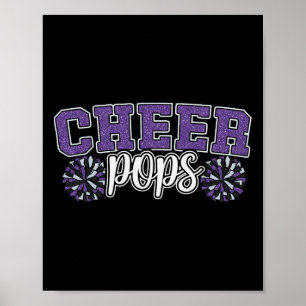Cheer Grandpa My Favourite Cheerleader Calls Me Po Poster