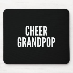 Cheer Grandpop Cheerleading Grandpa Mouse Mat