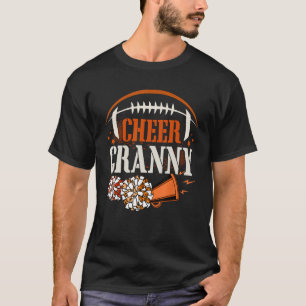 Cheer Granny Cheerleading Grandma Football Mothers T-Shirt