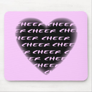 Cheer heart mousepad