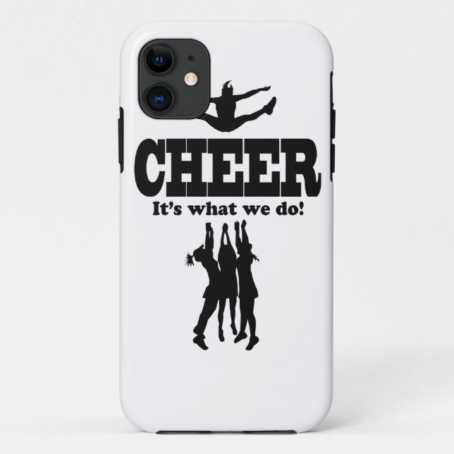 Cheer It's what we do! iPhone case (Back)