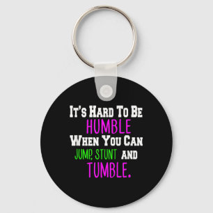 Cheer Jump Stunt And Tumble Cheerleading Quotes S Key Ring