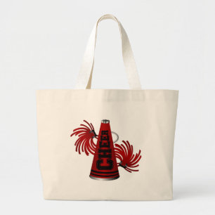 Cheer Large Tote Bag