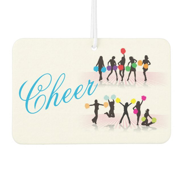 Cheer Leader Air Freshner Car Air Freshener (Front)