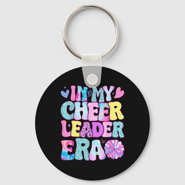 Cheer Leader Cheerleading  Key Ring (Front)