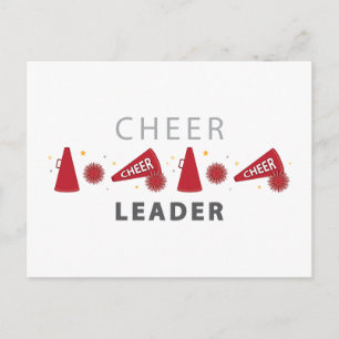 Cheer Leader Postcard