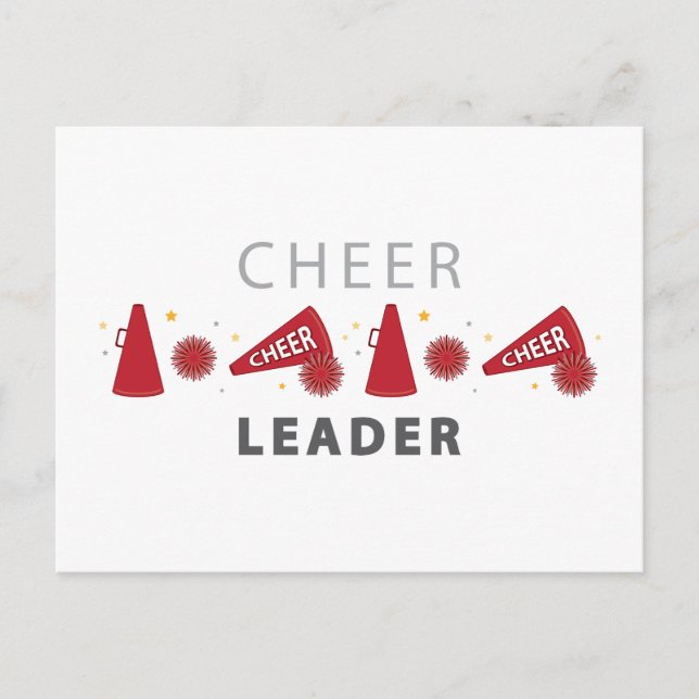Cheer Leader Postcard (Front)