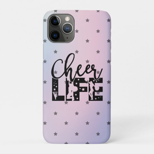 Cheer Life Glamourous Cheerleading Star Gradient   Case-Mate iPhone Case (Back)