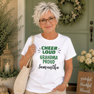 Cheer Loud Personalised Grandma Cheerleader Shirt