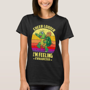 Cheer Louder I'm Feeling Exhausted Triathlon Marat T-Shirt