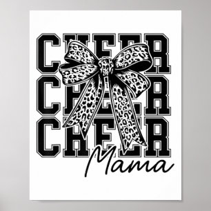 Cheer Mama Cheerleader Mum Cheer Mum Biggest Fan M Poster