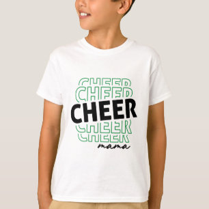 Cheer Mama Quote Cheerleading Mother Competition M T-Shirt