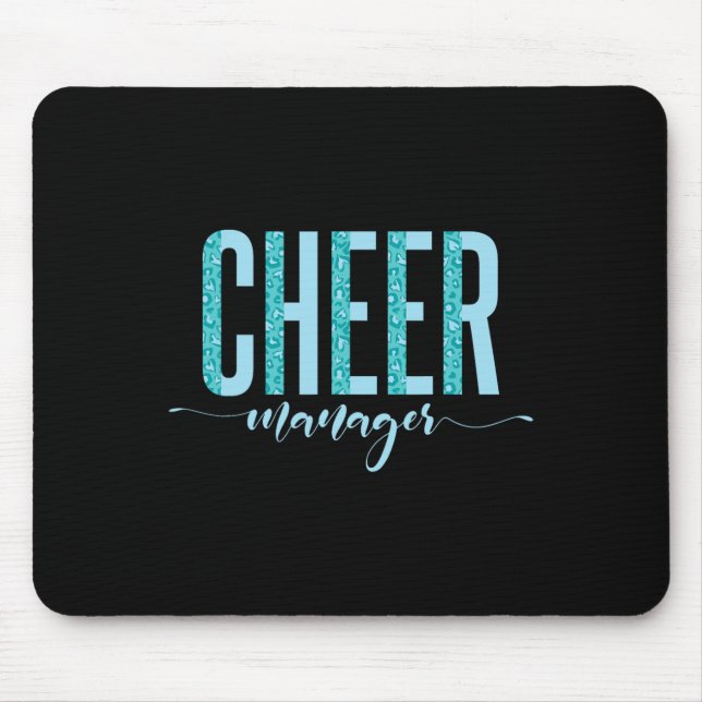 Cheer Manager Cheerleading _2  Mouse Mat (Front)