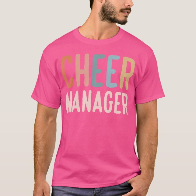 Cheer Manager Cheerleading T-Shirt (Front)