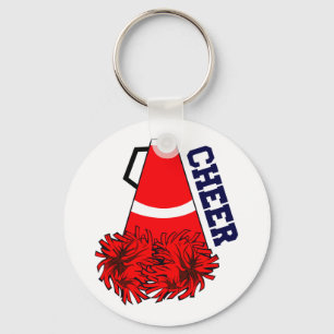 Cheer Megaphone Key Ring