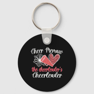 Cheer Memaw The Cheerleader's Cheerleader Memaw  Key Ring
