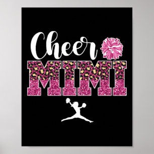 Cheer Mimi Of A Cheerleader Mimi Proud Cheerleadin Poster
