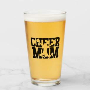 Cheer Mom Beer Glass