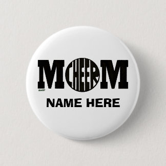 CHEER MOM BUTTON (CUSTOM)