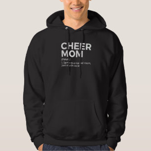 Cheer Mom Definition Cheerleading Hoodie