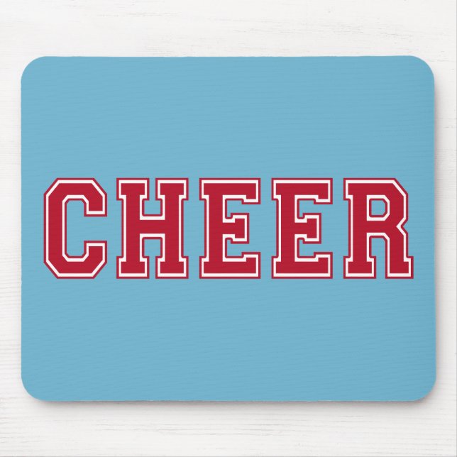 Cheer Mouse Mat (Front)