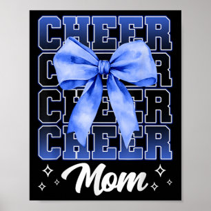 Cheer Mum Cheerleader Mum Cheer Mama Biggest Fan M Poster