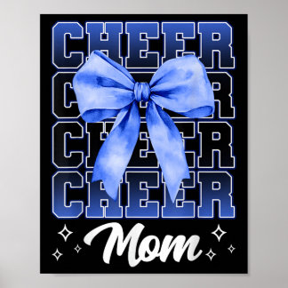 Cheer Mum Cheerleader Mum Cheer Mama Biggest Fan M Poster