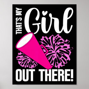 Cheer Mum Cheerleading Mother Of Cheerleader Cheer Poster