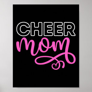 Cheer Mum Cheerleading Poster