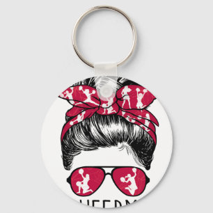 Cheer Mum Cute Cheerleading Mother _1 Key Ring
