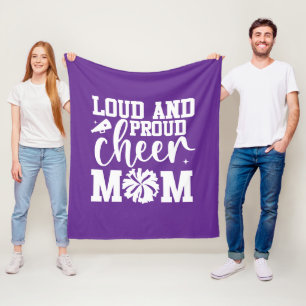Cheer Mum Fleece Blanket
