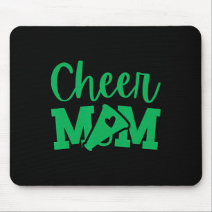Cheer Mum Green Cheerleading  Mouse Mat