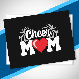 Cheer Mum - High School Cheerleader - Cheerleading Postcard