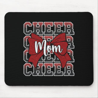 Cheer Mum Mama Bow Sport Cheerleader Cheerleading Mouse Mat