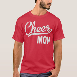 Cheer Mum Proud Cheerleading Mum Gift  T-Shirt
