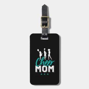 Cheer Mum Proud Mother of Cheerleader Daughter Luggage Tag