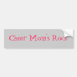 Cheer Mum's Rock Bumper Sticker