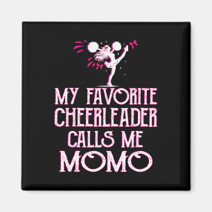 Cheer My Favourite Cheerleader Calls Me Momo Xmas Magnet