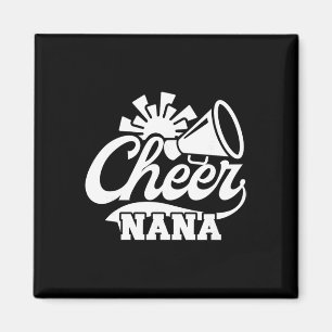 Cheer Nana Cheerleading Nana Grandma Of A Cheerlea Magnet