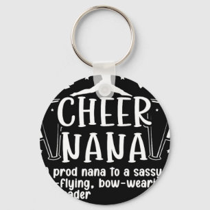 Cheer Nana Definition Cheerleading Nana Cheerleade Key Ring